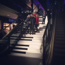 Escaliers piano