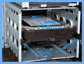 HDD rails